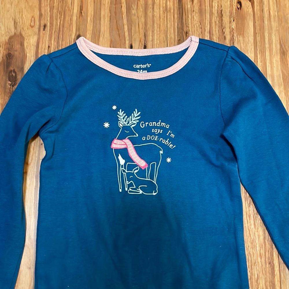 Carters Holiday Onesie